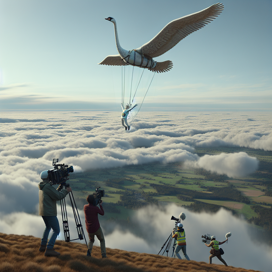 Read more about the article Cameraman killed in mid-air crash with ‘human swan’ had raised concerns about stress, inquiry told