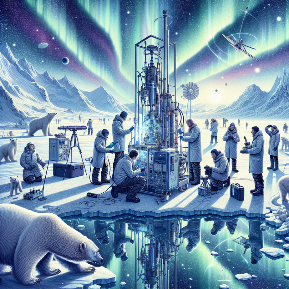 Read more about the article Arctic ice is vanishing – our bold experiment is trying to protect it
