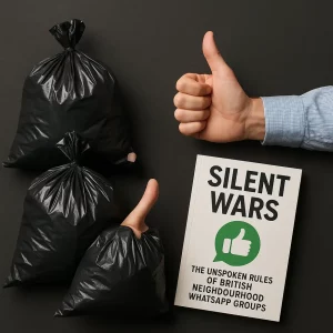 Read more about the article Bin Bags, Thumbs-Up, and Silent Wars: The Unspoken Rules of British Neighbourhood WhatsApp Groups