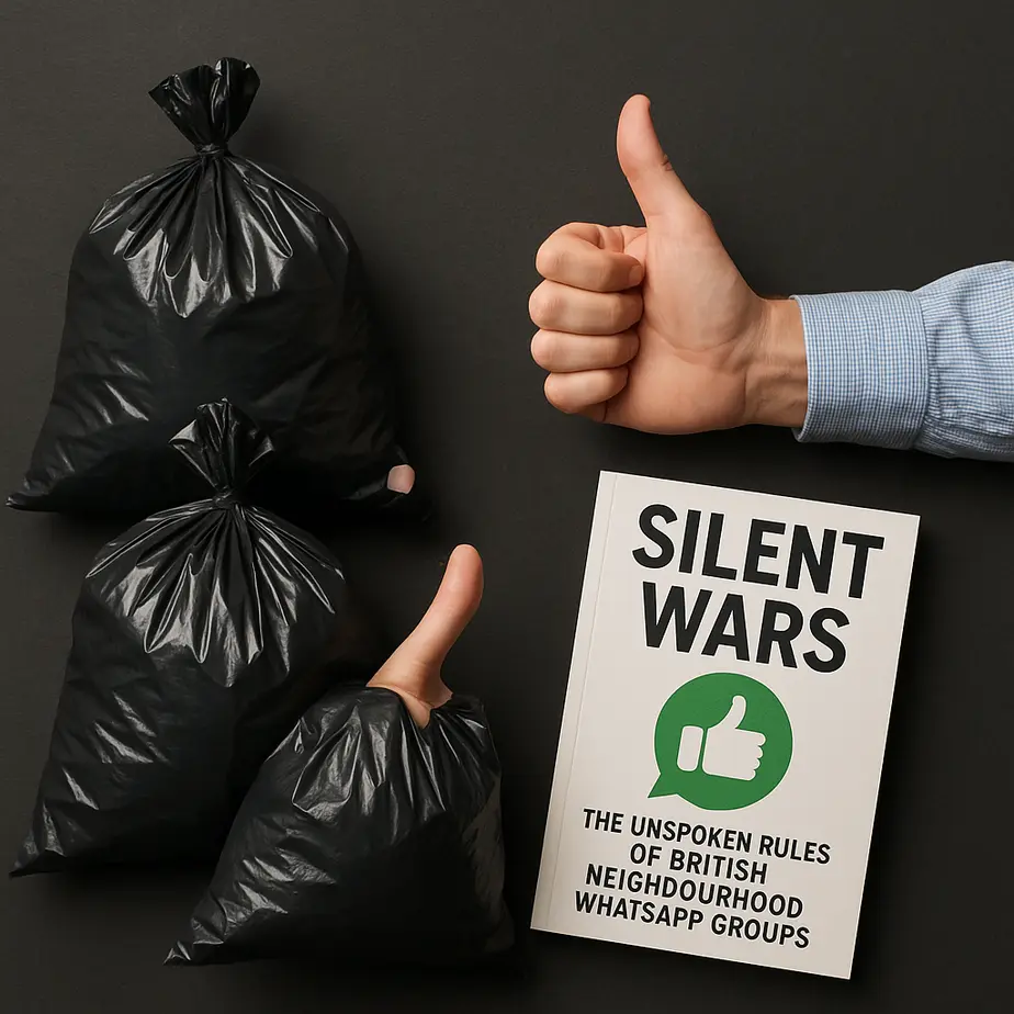 Read more about the article Bin Bags, Thumbs-Up, and Silent Wars: The Unspoken Rules of British Neighbourhood WhatsApp Groups